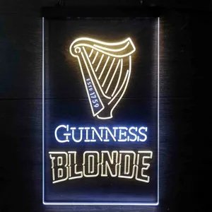 Guiness Blonde Neon-Like LED Sign