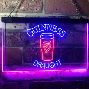 Guinness Draught Glass Neon-Like LED Sign