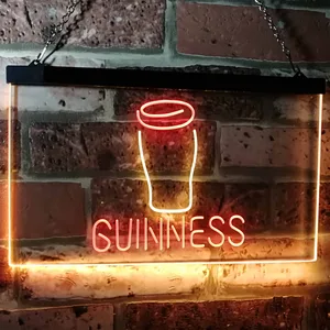Guinness Glass Neon-Like LED Sign