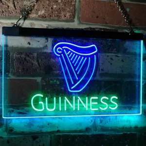 Guinness Logo 1 Neon-Like LED Sign