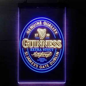 Guinness St. James Gate Dublin Neon-Like LED Sign