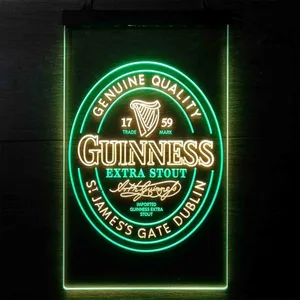 Guinness St. James Gate Dublin Neon-Like LED Sign