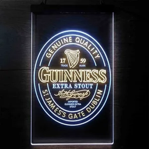 Guinness St. James Gate Dublin Neon-Like LED Sign