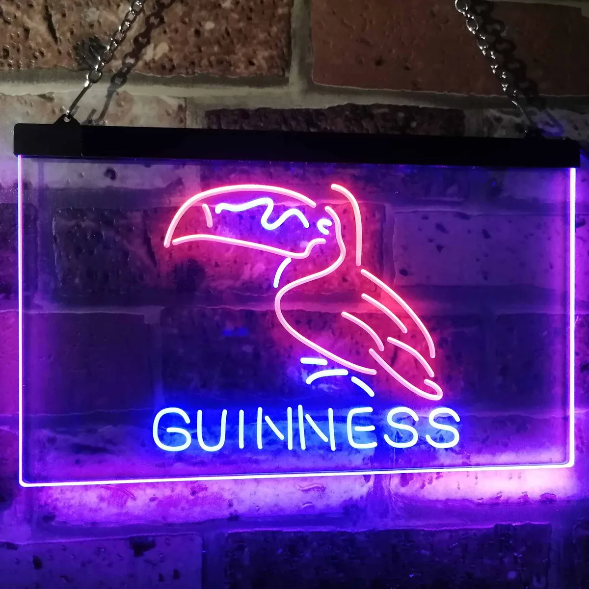 Guinness Toucan Neon-Like LED Sign