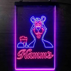Hamm's Bear 2 Neon-Like LED Sign