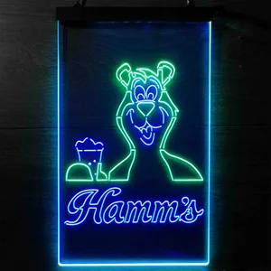 Hamm's Bear 2 Neon-Like LED Sign