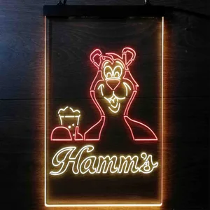 Hamm's Bear 2 Neon-Like LED Sign