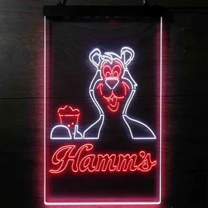 Hamm's Bear 2 Neon-Like LED Sign