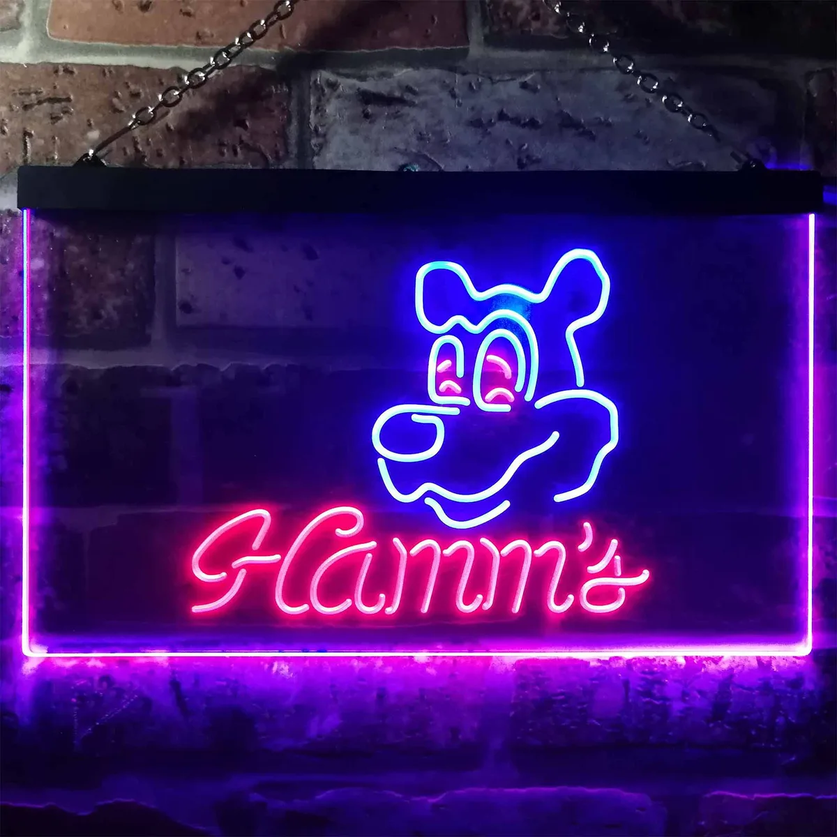 Hamm's Beer Bear Neon-Like LED Sign
