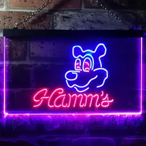 Hamm's Beer Bear Neon-Like LED Sign