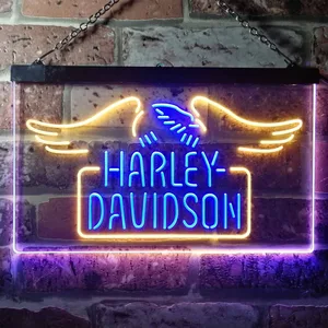 Harley Davidson Classic Neon-Like LED Sign