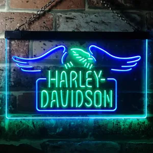 Harley Davidson Classic Neon-Like LED Sign