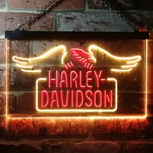 Harley Davidson Classic Neon-Like LED Sign