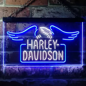Harley Davidson Classic Neon-Like LED Sign