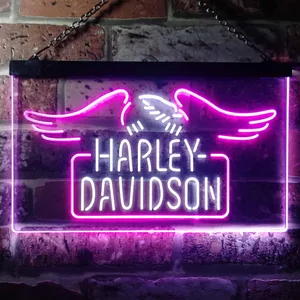 Harley Davidson Classic Neon-Like LED Sign
