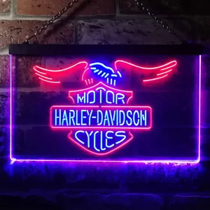 Harley Davidson Eagle 2 Neon-Like LED Sign