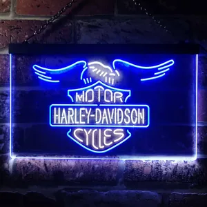 Harley Davidson Eagle 2 Neon-Like LED Sign