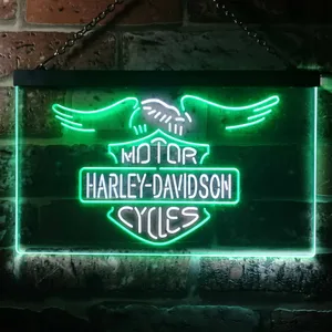 Harley Davidson Eagle 2 Neon-Like LED Sign