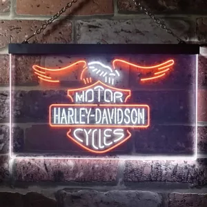 Harley Davidson Eagle 2 Neon-Like LED Sign