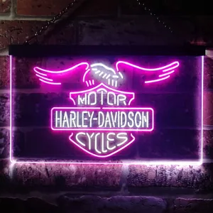 Harley Davidson Eagle 2 Neon-Like LED Sign