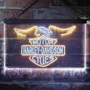 Harley Davidson Eagle 2 Neon-Like LED Sign