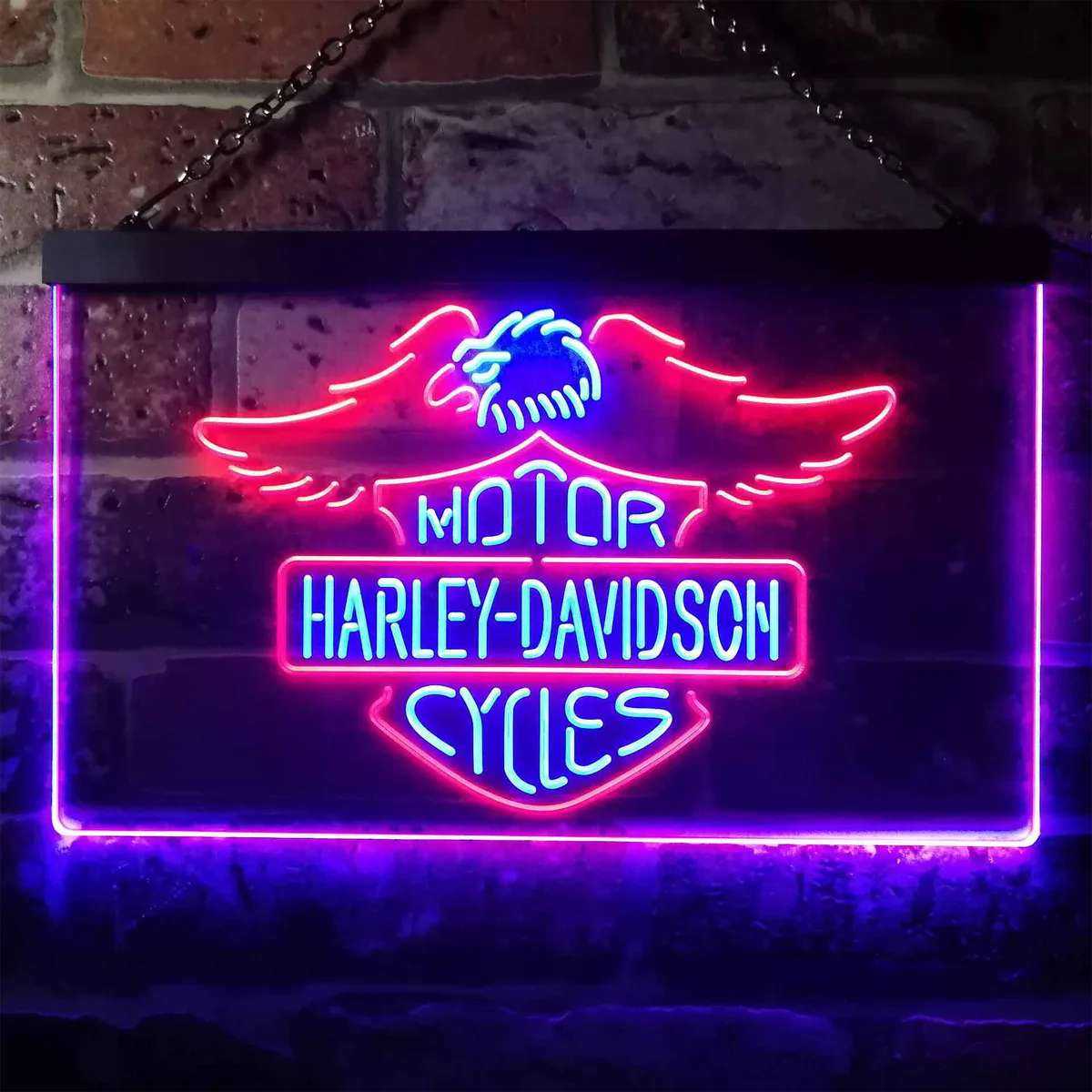 Harley Davidson Eagle Neon-Like LED Sign