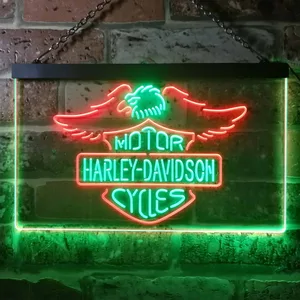 Harley Davidson Eagle Neon-Like LED Sign