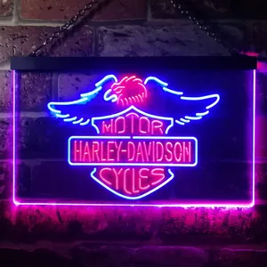 Harley Davidson Eagle Neon-Like LED Sign
