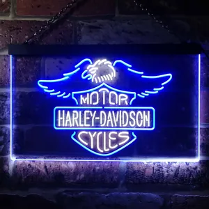 Harley Davidson Eagle Neon-Like LED Sign