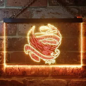 Harley Davidson Live to Ride Eagle Neon-Like LED Sign
