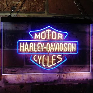 Harley Davidson Motorcycles Neon-Like LED Sign