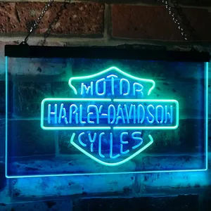 Harley Davidson Motorcycles Neon-Like LED Sign