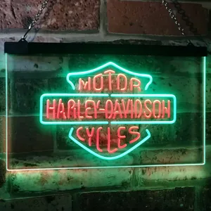 Harley Davidson Motorcycles Neon-Like LED Sign