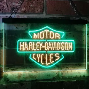 Harley Davidson Motorcycles Neon-Like LED Sign