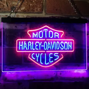 Harley Davidson Motorcycles Neon-Like LED Sign