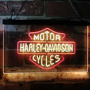 Harley Davidson Motorcycles Neon-Like LED Sign
