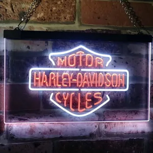 Harley Davidson Motorcycles Neon-Like LED Sign