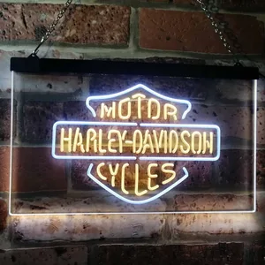 Harley Davidson Motorcycles Neon-Like LED Sign
