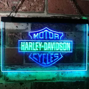 Harley Davidson Neon-Like LED Sign