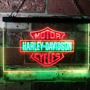 Harley Davidson Neon-Like LED Sign