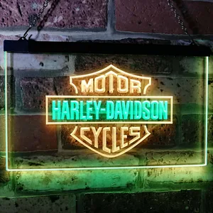Harley Davidson Neon-Like LED Sign