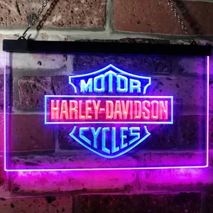 Harley Davidson Neon-Like LED Sign
