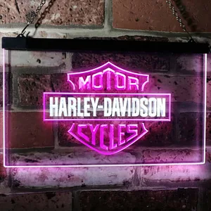 Harley Davidson Neon-Like LED Sign