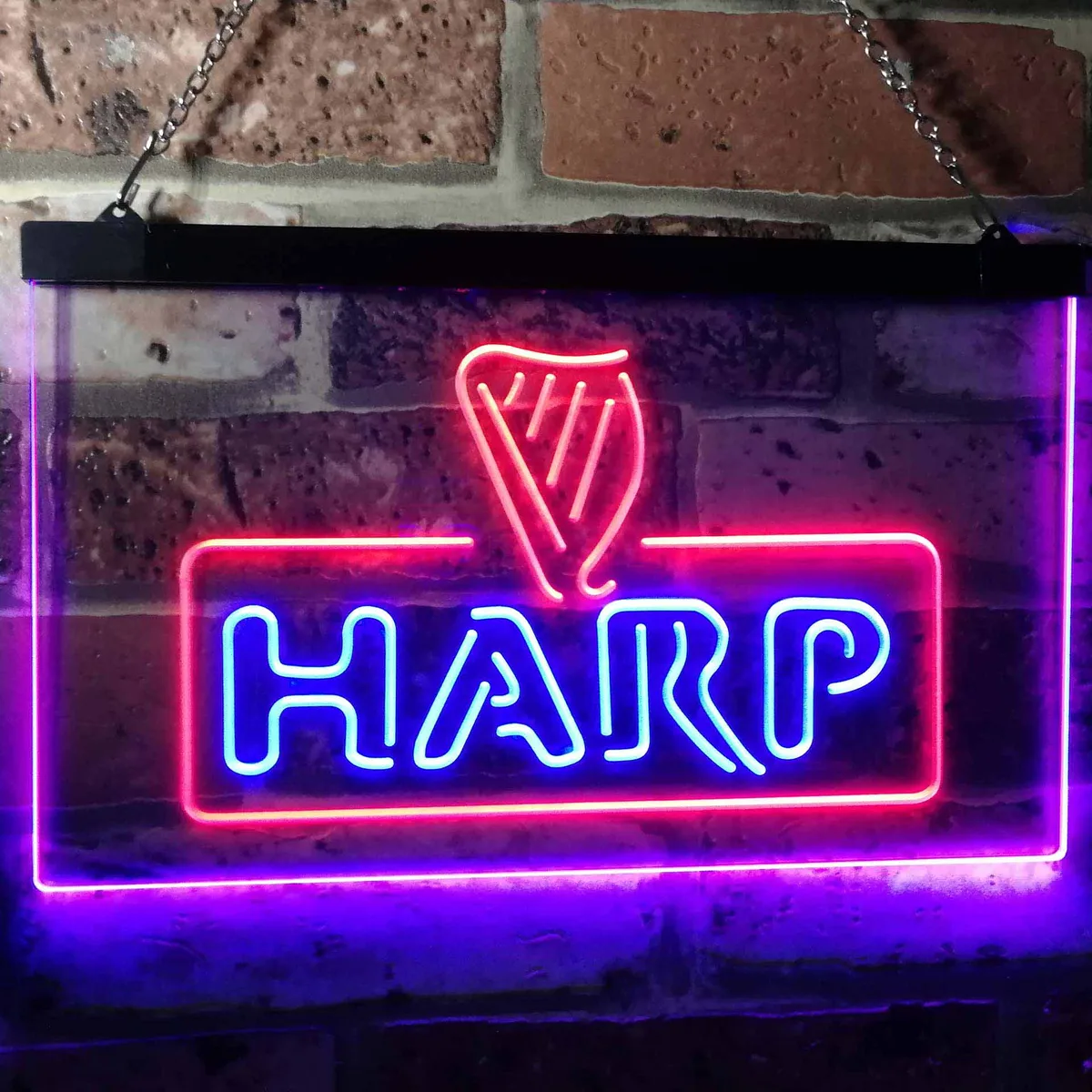 Harp Neon-Like LED Sign
