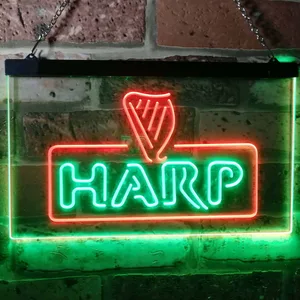 Harp Neon-Like LED Sign