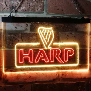 Harp Neon-Like LED Sign