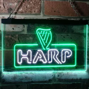 Harp Neon-Like LED Sign