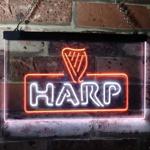 Harp Neon-Like LED Sign