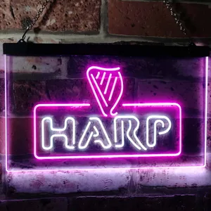 Harp Neon-Like LED Sign