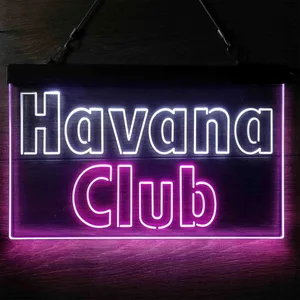 Havana Club Logo 2 Neon-Like LED Sign